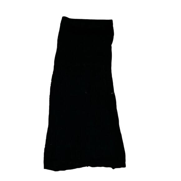 Sandy Black Long Pencil Dress Size Small - Thumbnail 4
