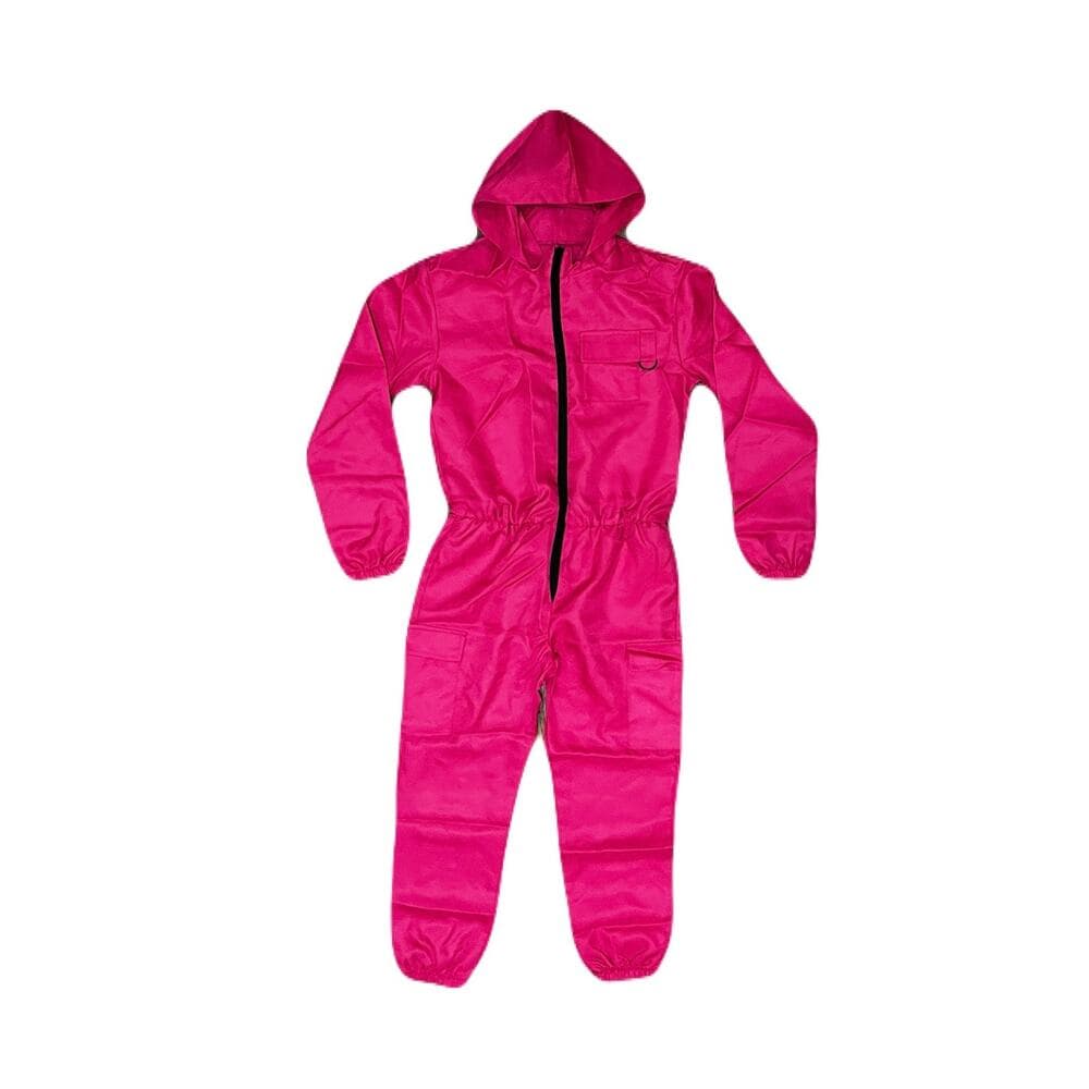 Women’s Pink Jumpsuit Size 145 equivalent to 5.0ft to 5.2ft Size Small - Thumbnail 5