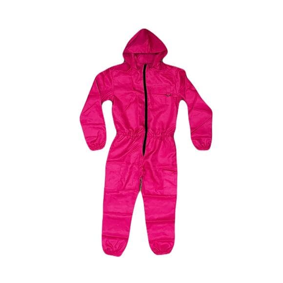 Women’s Pink Jumpsuit Size 145 equivalent to 5.0ft to 5.2ft Size Small - Thumbnail 6