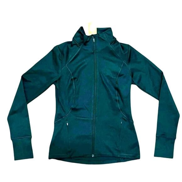 All In Motion Long Sleeve Dark Green Women’s Top Size XS - Thumbnail 4