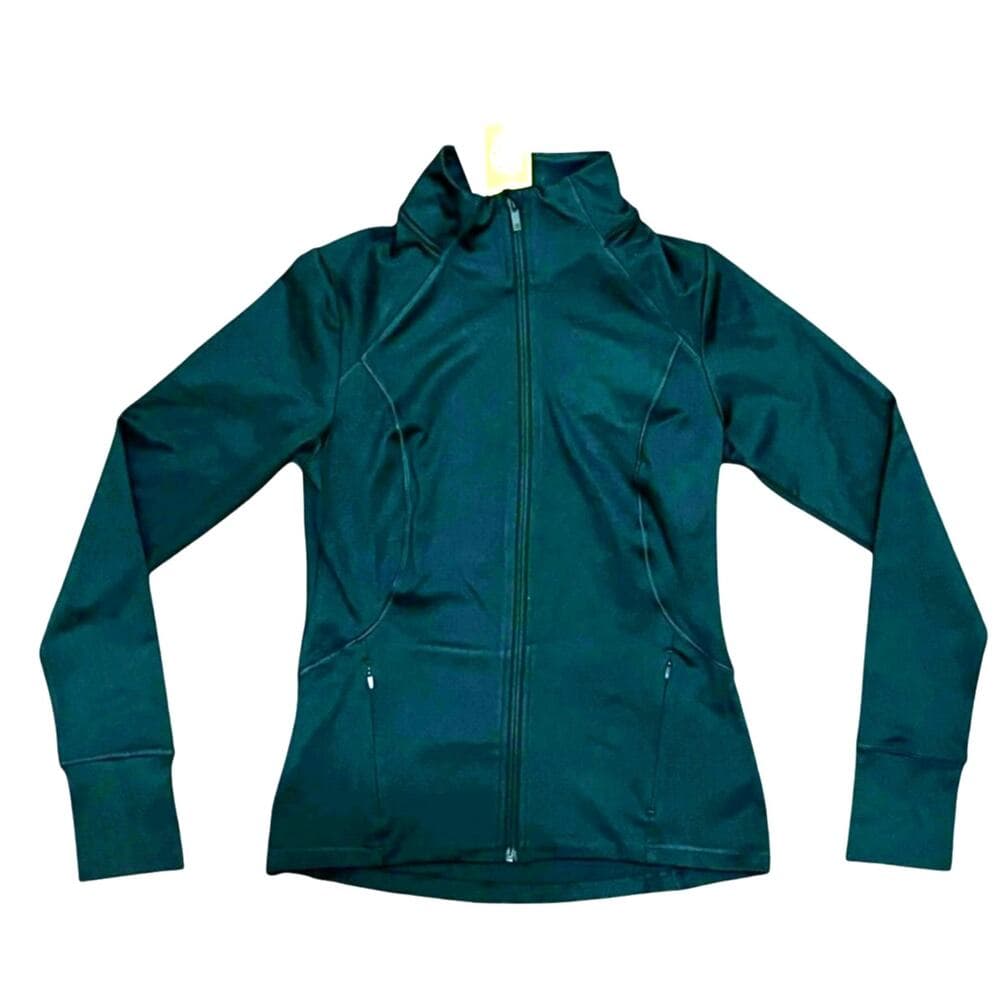 All In Motion Long Sleeve Dark Green Women’s Top Size XS - Thumbnail 3