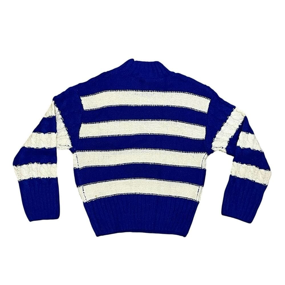 Love Tree Women’s Royal Blue CrewNeck Sweater Size L - Thumbnail 4