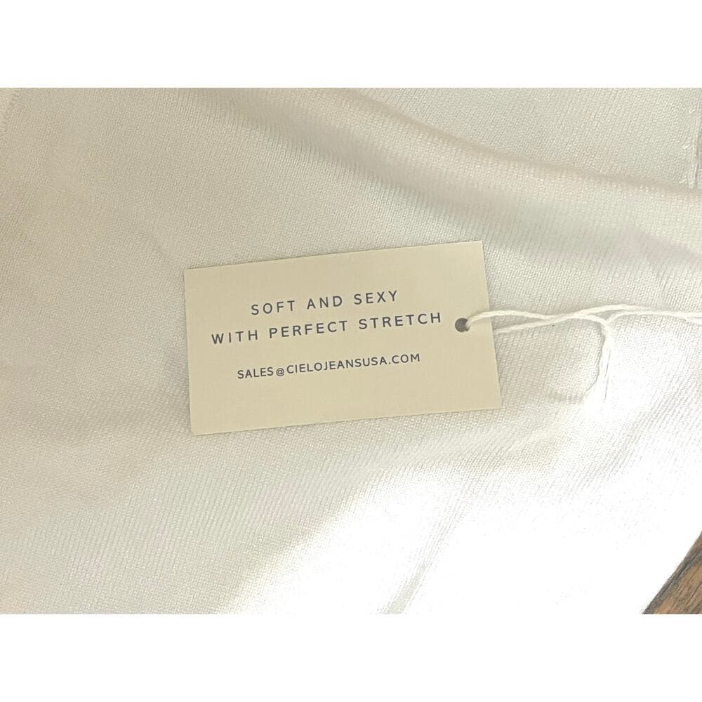 Cielo Jeans USA Style Sw565 White Women’s Long Sleeve Cover Up XL - Thumbnail 5