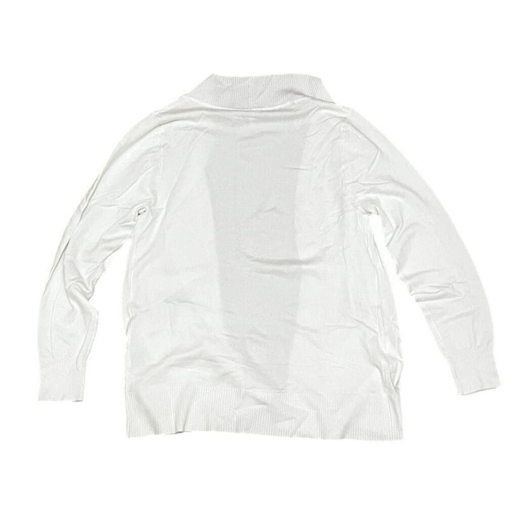 Cielo Jeans USA Style Sw565 White Women’s Long Sleeve Cover Up XL