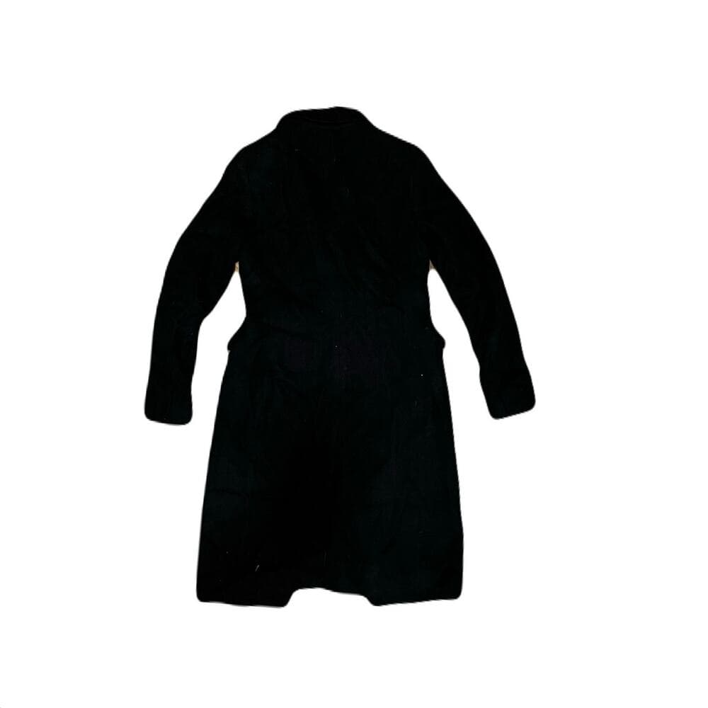 All Saints Wool Coat Black Collar With 2 Front Pockets