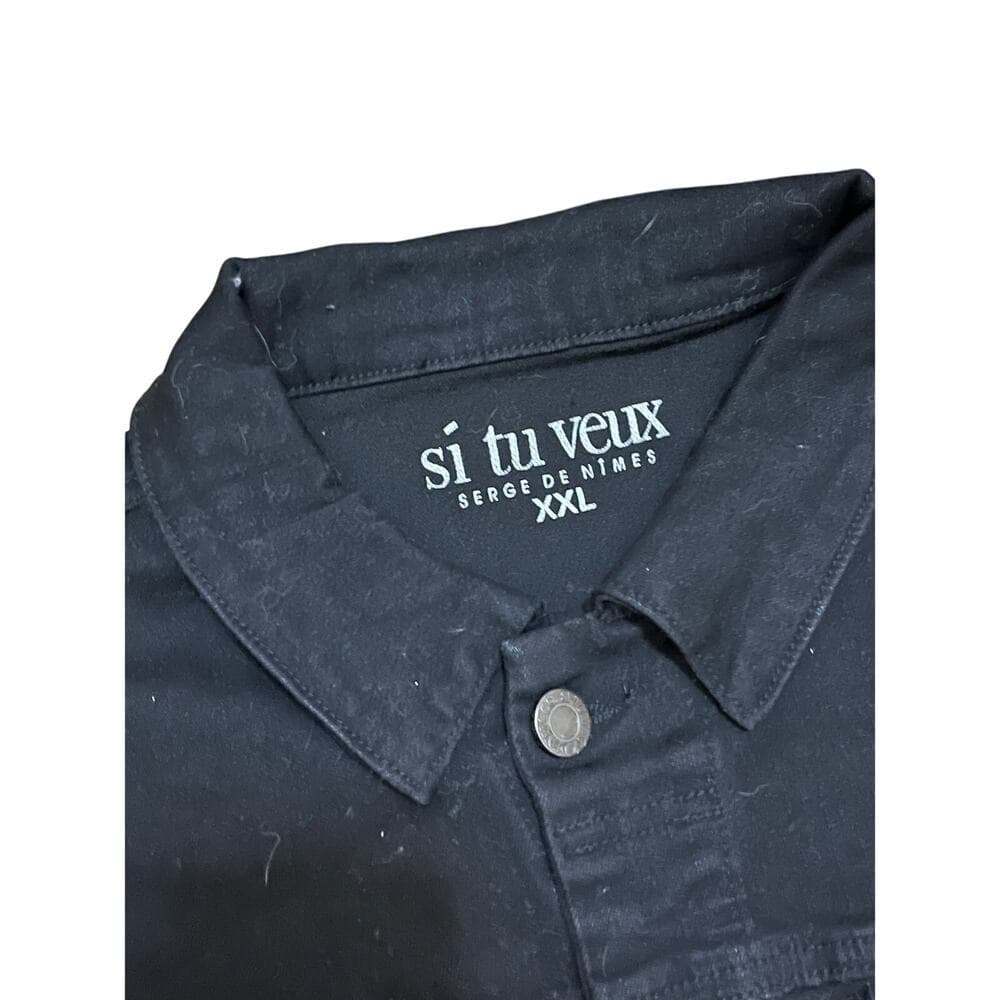 Si Tu Veux Men’s Black Vest Size XXL