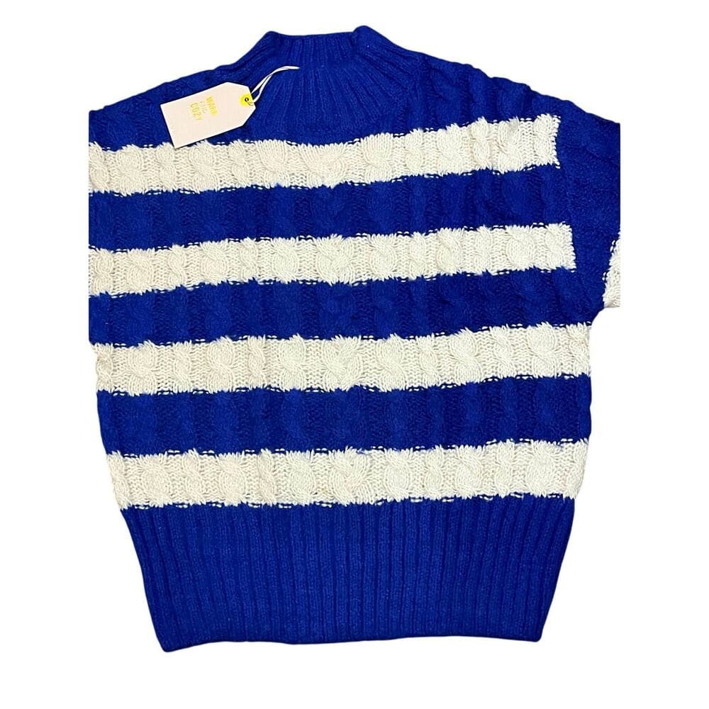 Love Tree Women’s Royal Blue CrewNeck Sweater Size L