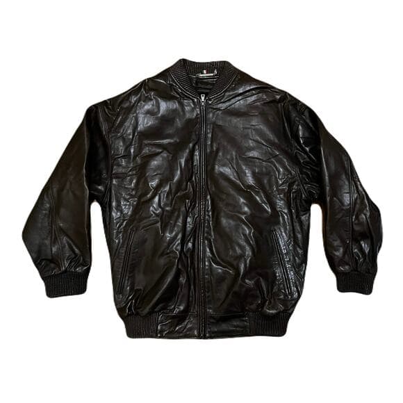 rare vintage knoles & carter leather jacket size 2XL - Thumbnail 8
