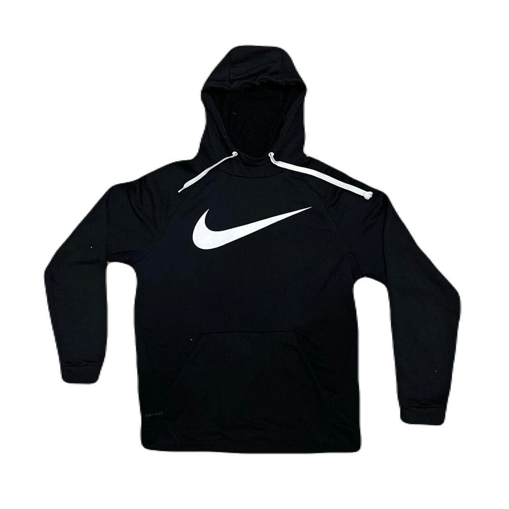 Nike Black Hoodie With White Nike Check Size Medium - Thumbnail 4