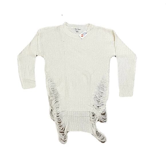 Canes Sport white Women’s Long Sleeve With Rips on the Side - Thumbnail 4