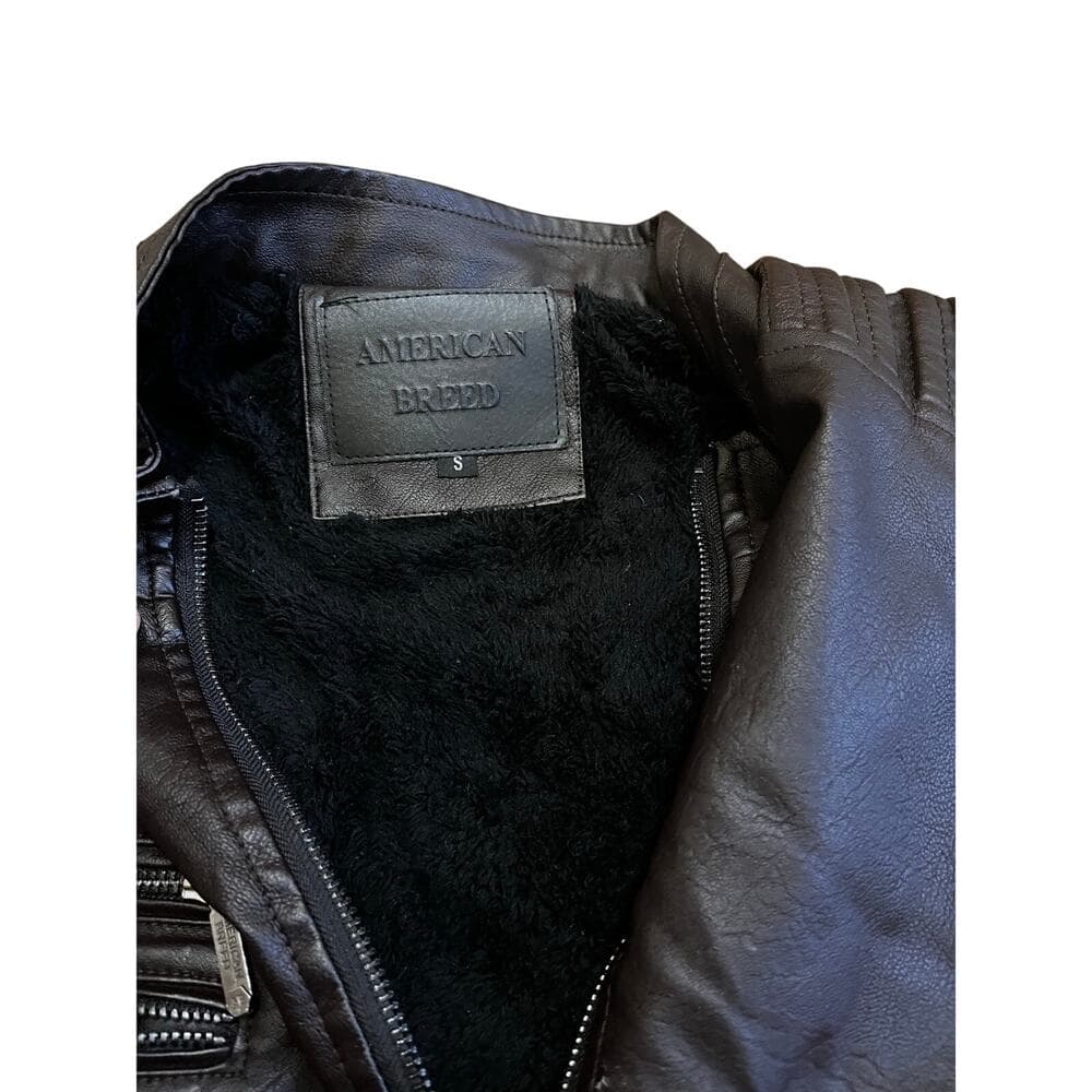 American breed Dark Brown Men’s Jacket - Thumbnail 4