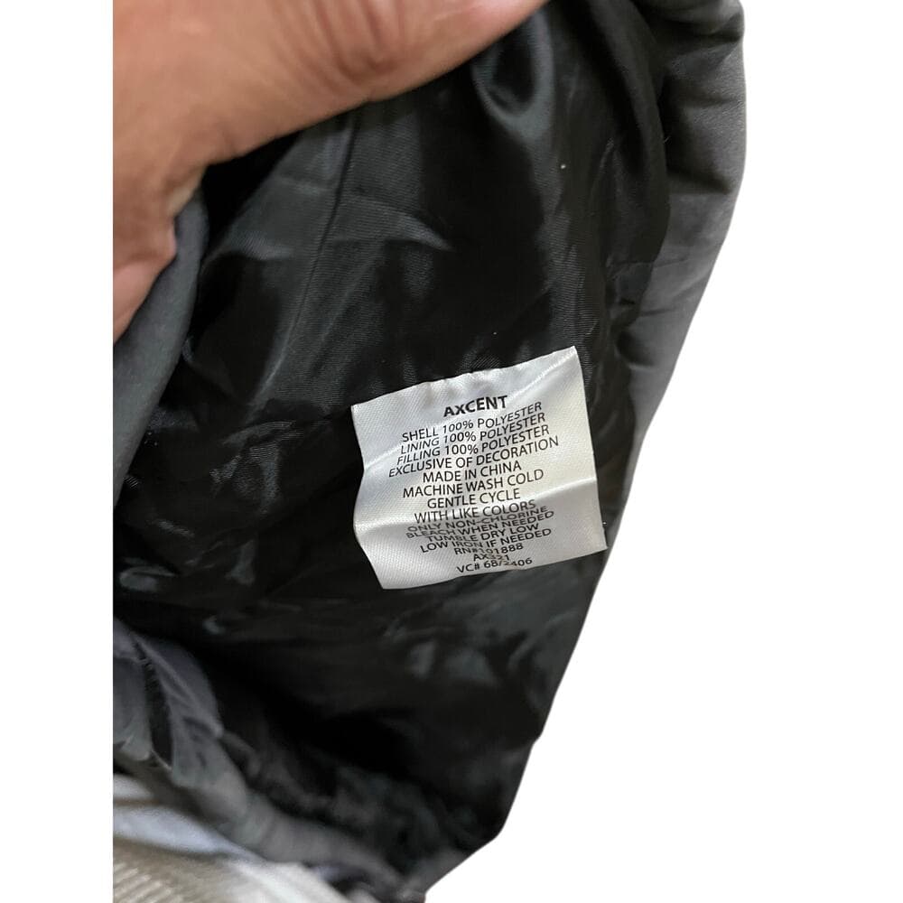 Axcent Outdoor Men’s Gray & Black Coat Size XL - Thumbnail 3