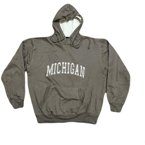 Michigan Gray Men’s Sweater Size Large - Thumbnail 6