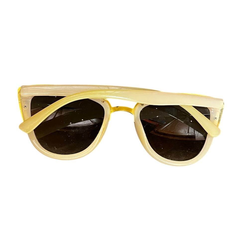 Pink Women’s Sunglasses With Gold Lining - Thumbnail 5