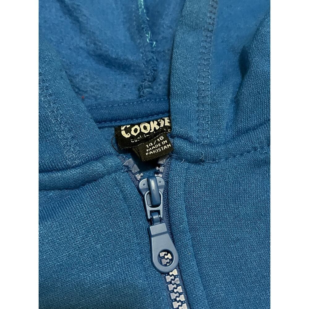 Cookies Royal Blue Kids Hoodie Size 14/16 - Thumbnail 2