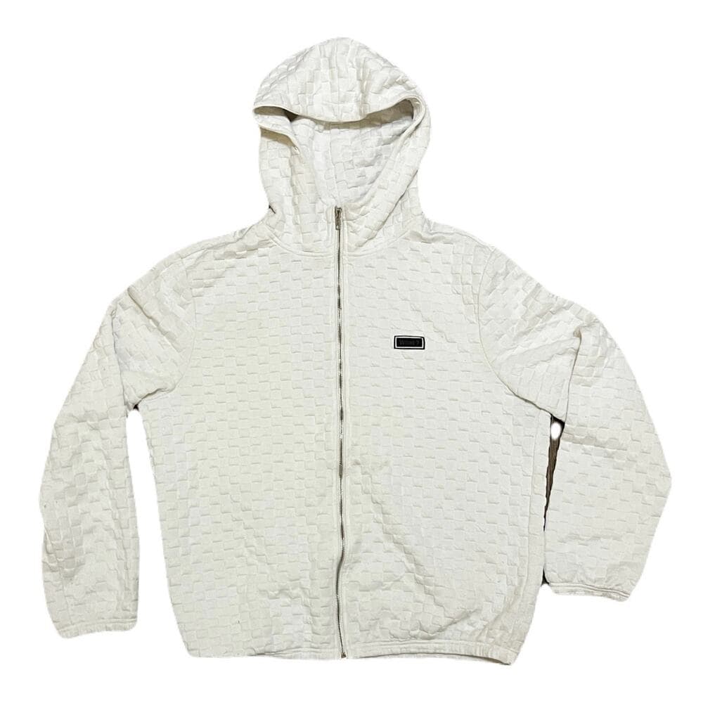 SHEIN White Hoodie Size Medium - Thumbnail 4
