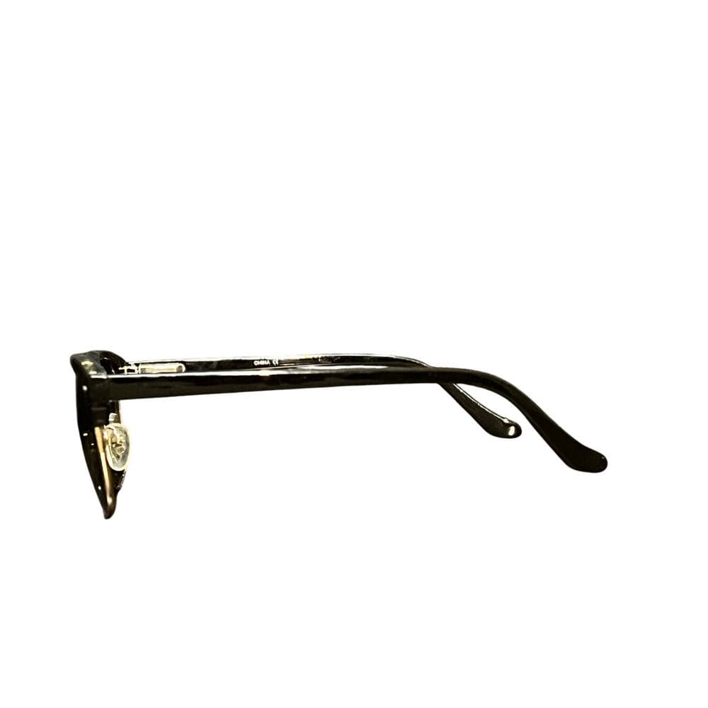Black Men’s Sunglasses With Gold Lining Eye-Max 8504 Shinning Black 49-21-143 L2 - Thumbnail 5