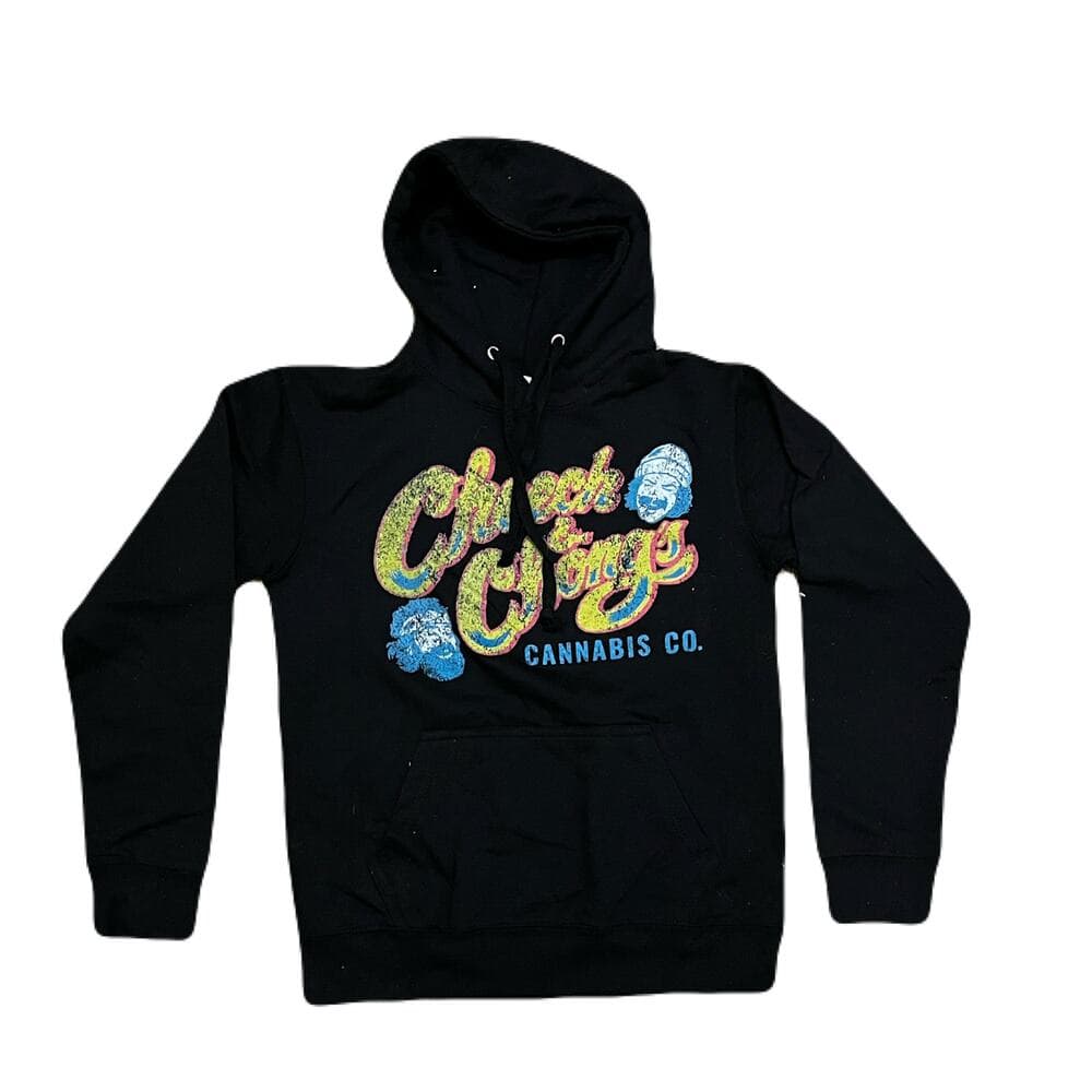 Black cheech Chong’s Hoodie Size Small - Thumbnail 4