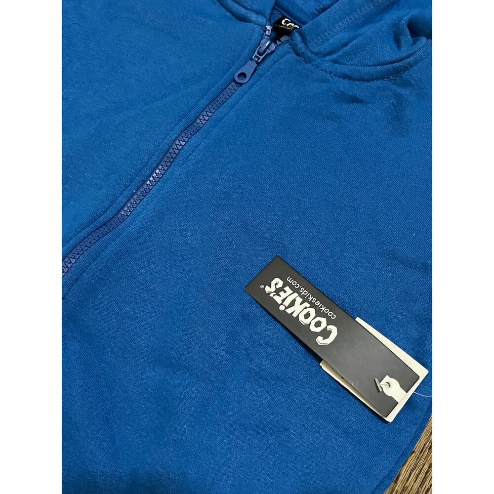 Cookies Royal Blue Kids Hoodie Size 14/16 - Thumbnail 3