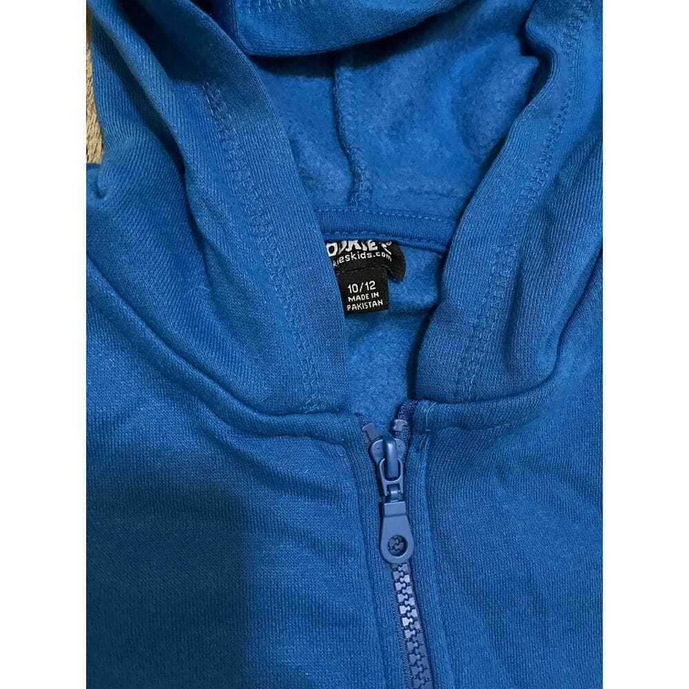 Cookies Royal Blue Kids Hoodie Size 10/12 Brand New - Thumbnail 3