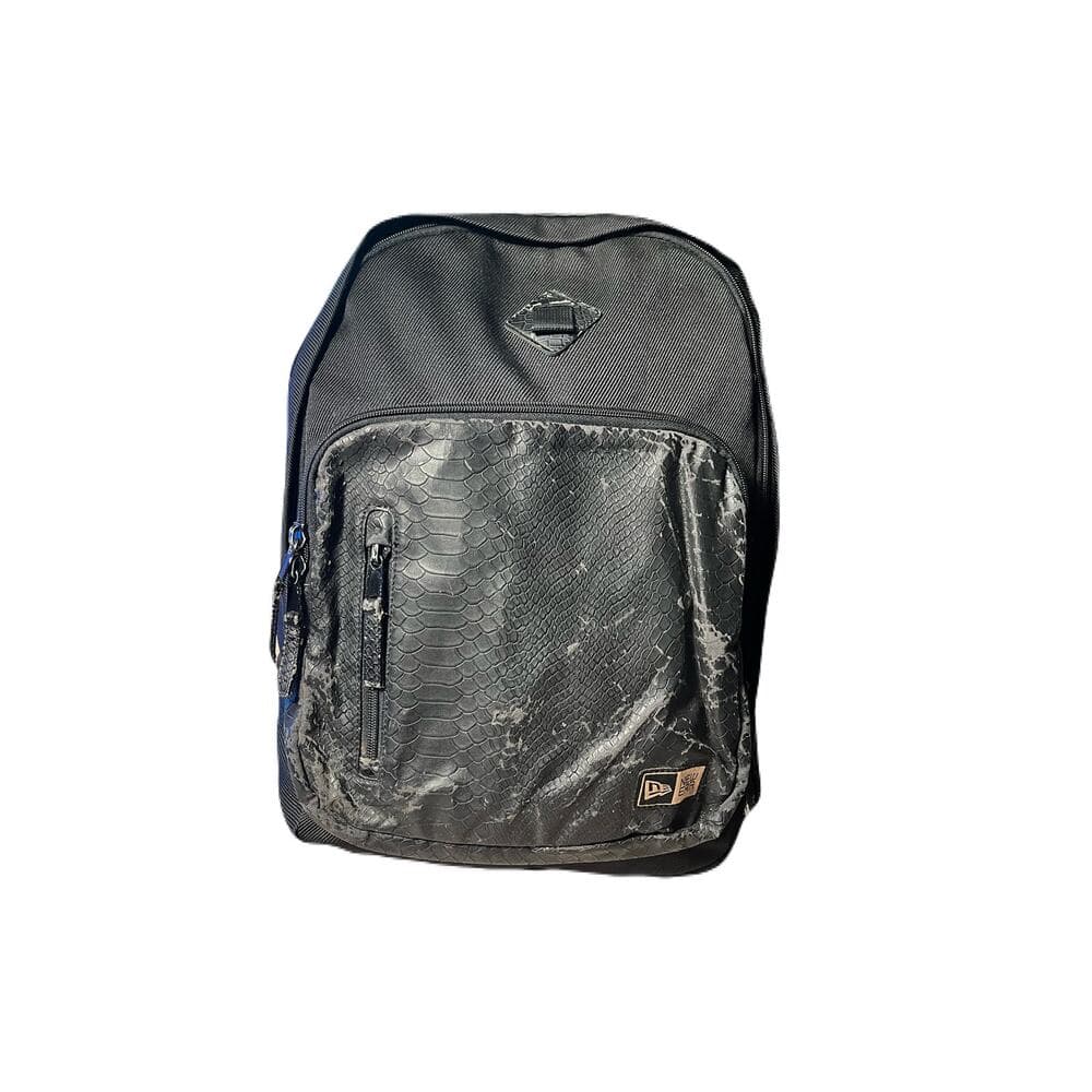 New Era Black Backpack With Red Inside In Fair Condition - Thumbnail 7