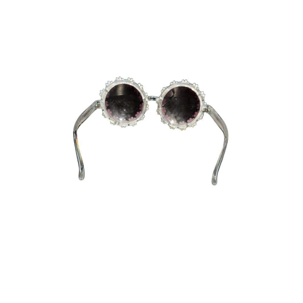 Circus by Sam Edelman Oval CC346 White Margaritas Sunglasses - Thumbnail 6