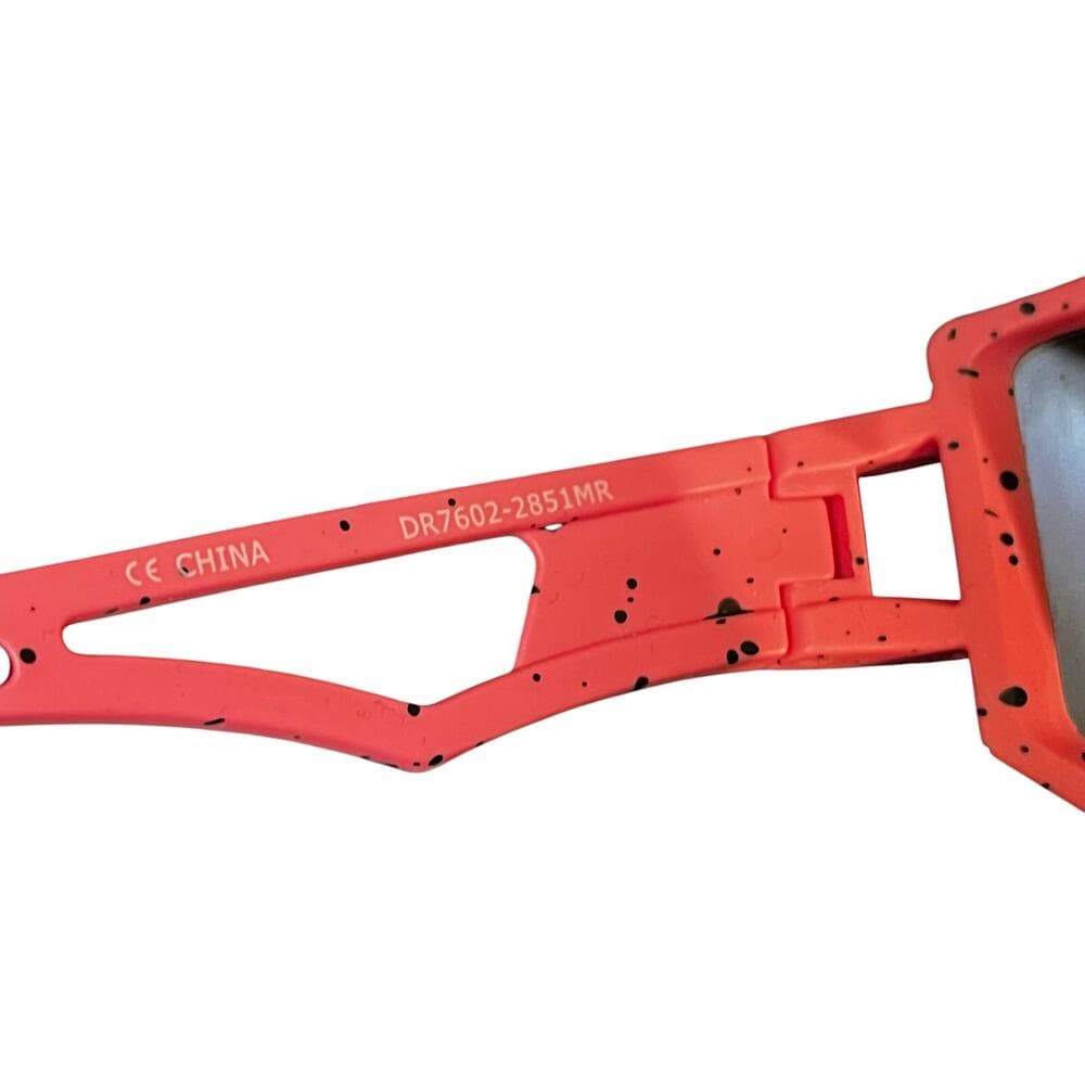 Korbin X Sunglasses in Satin Neon (Blue Multilayer Mirror Lens) DR7602-2851MR - Thumbnail 2
