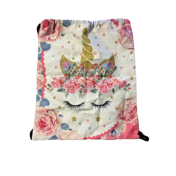 Kids unicorn flat backpack - Thumbnail 4