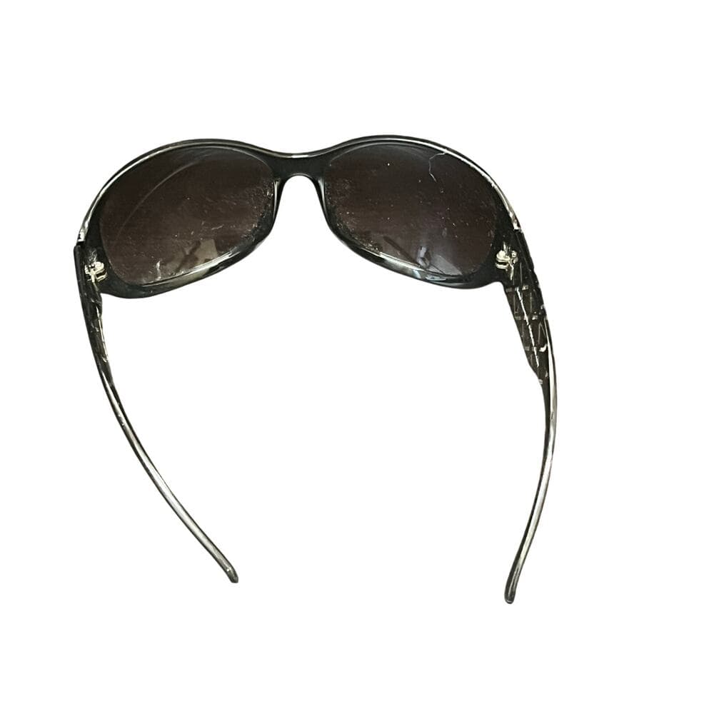 Black Women’s Sun Glasses With Diamond’s studs On The thing on glasses - Thumbnail 5