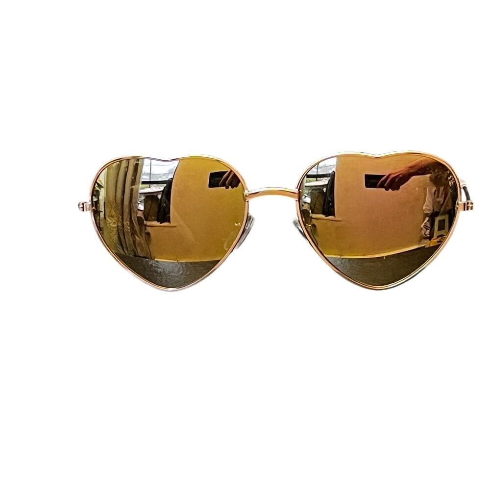 Kids Heart Sunglasses With mirror Lenses - Thumbnail 6