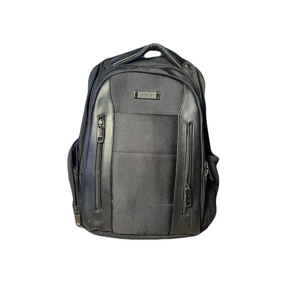 Kenneth Cole Reaction Black Backpackgggh n ,;[\7* - Thumbnail 10