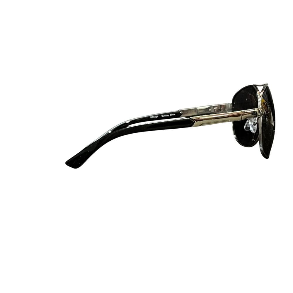 Foster Grant Unisex's Sunday Drive Sunglasses Black & Sliver SR0124 - Thumbnail 4