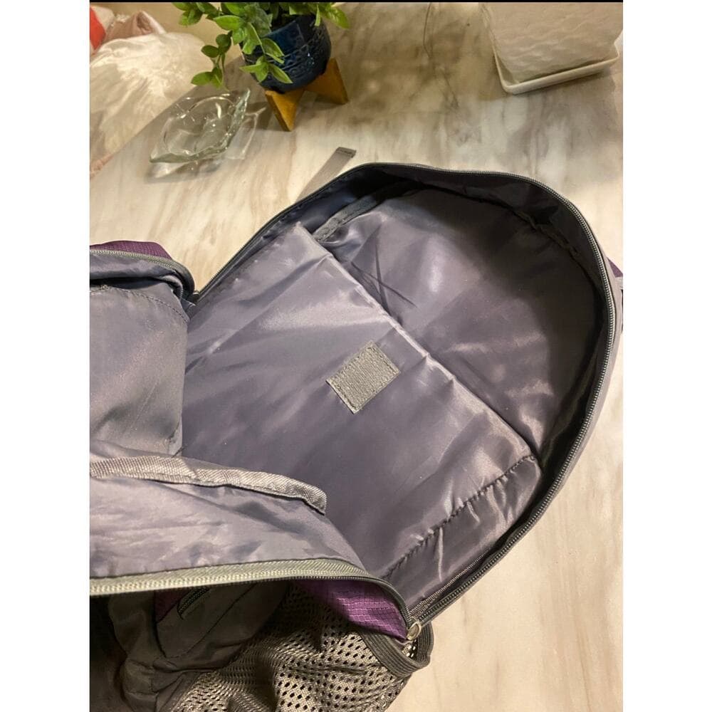 Men’s Backpack Purple & Gray - Thumbnail 4