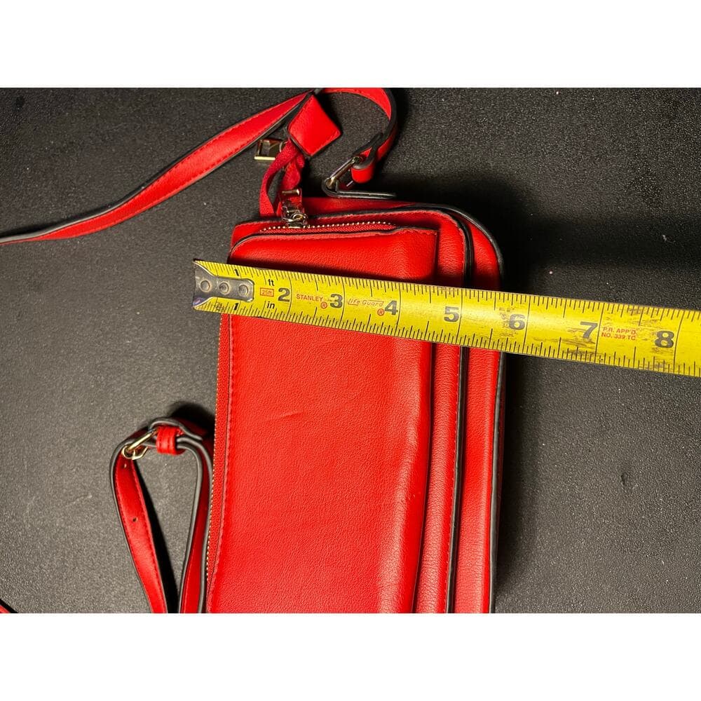 Red Women’s Mini Bag 9” W X 5” L - Thumbnail 5