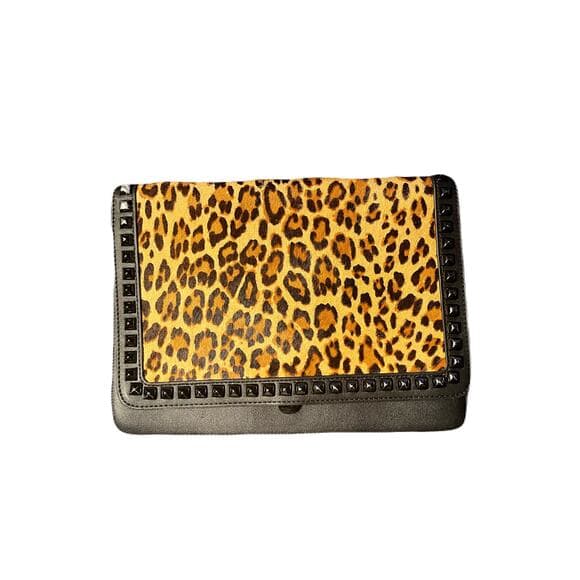 Aldo Women’s Crossbody Bag leopard print 12” W X 9” L - Thumbnail 6