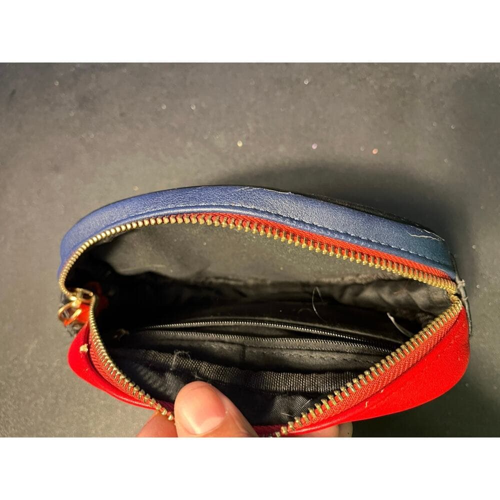 Women’s Mini Bag Black & Red 8” X 5” - Thumbnail 2