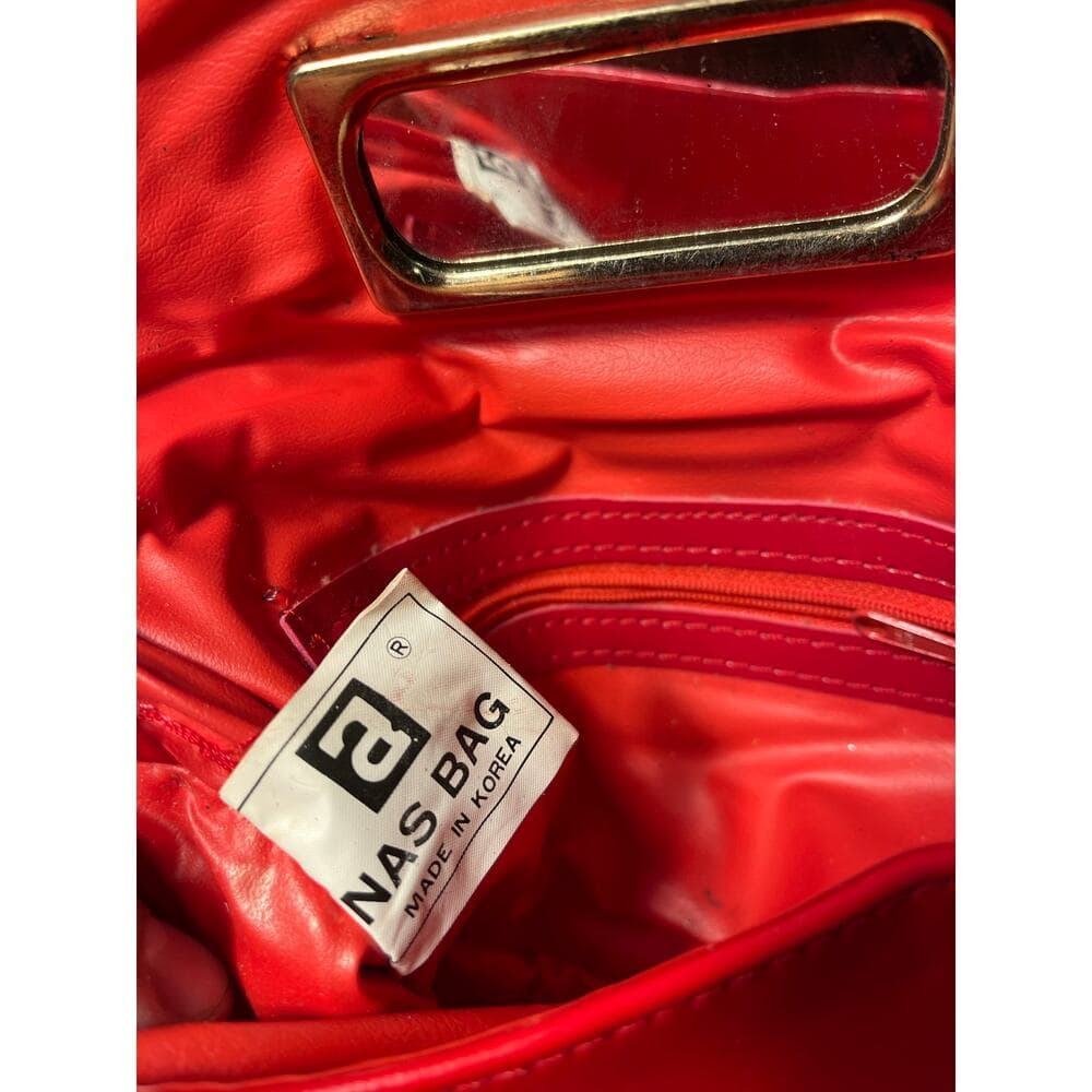 Cherry Red Women’s Nas Bag 9.5” W X 6” L - Thumbnail 8