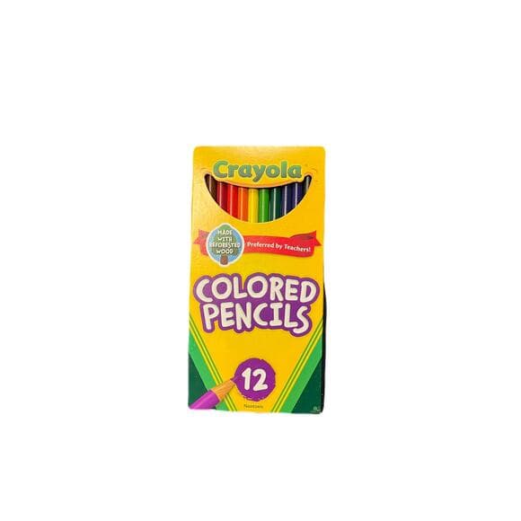 Crayola 12 Colored Pencils Crayons - Thumbnail 4