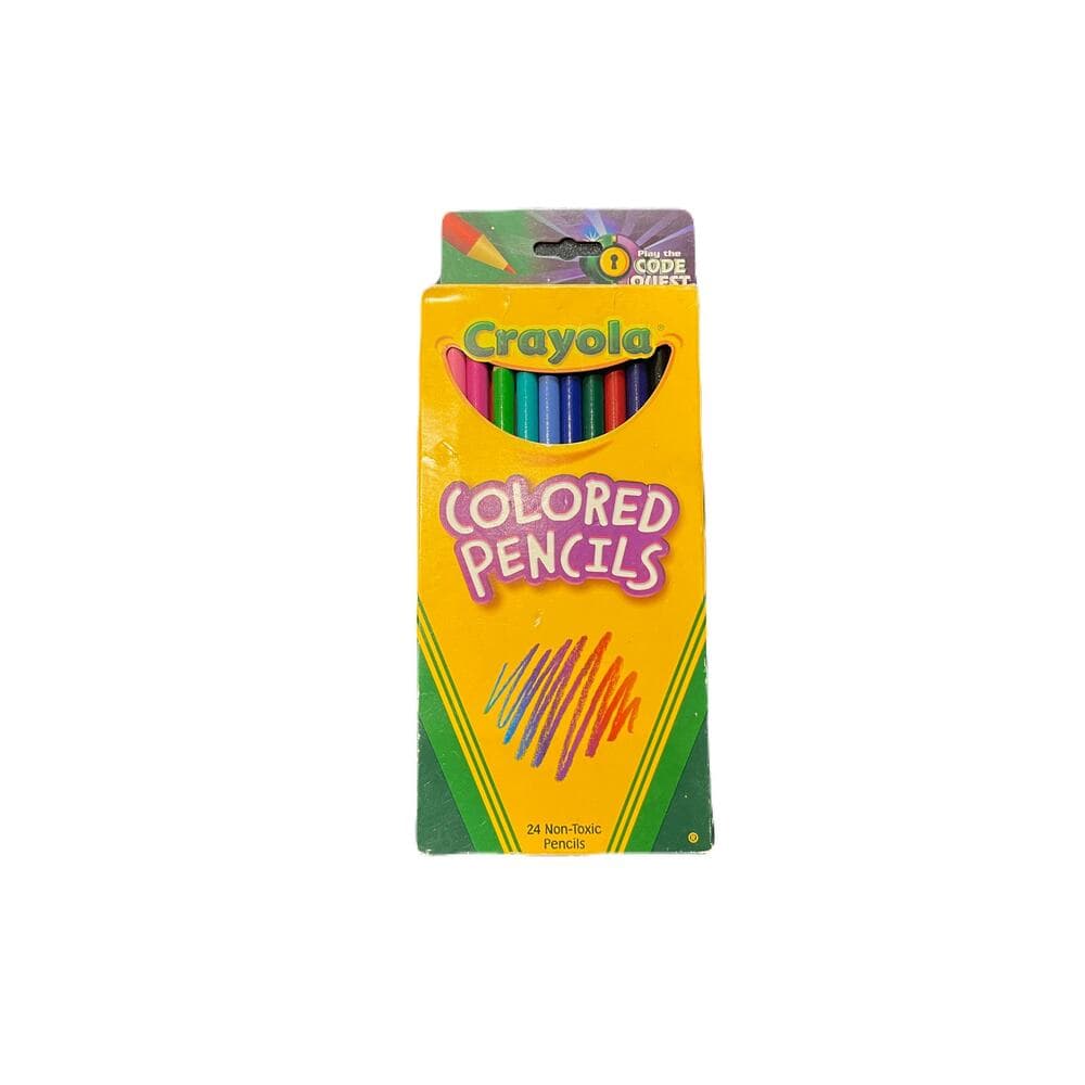 24 Crayola Colored Pencils Non-Toxic Pencils - Thumbnail 3