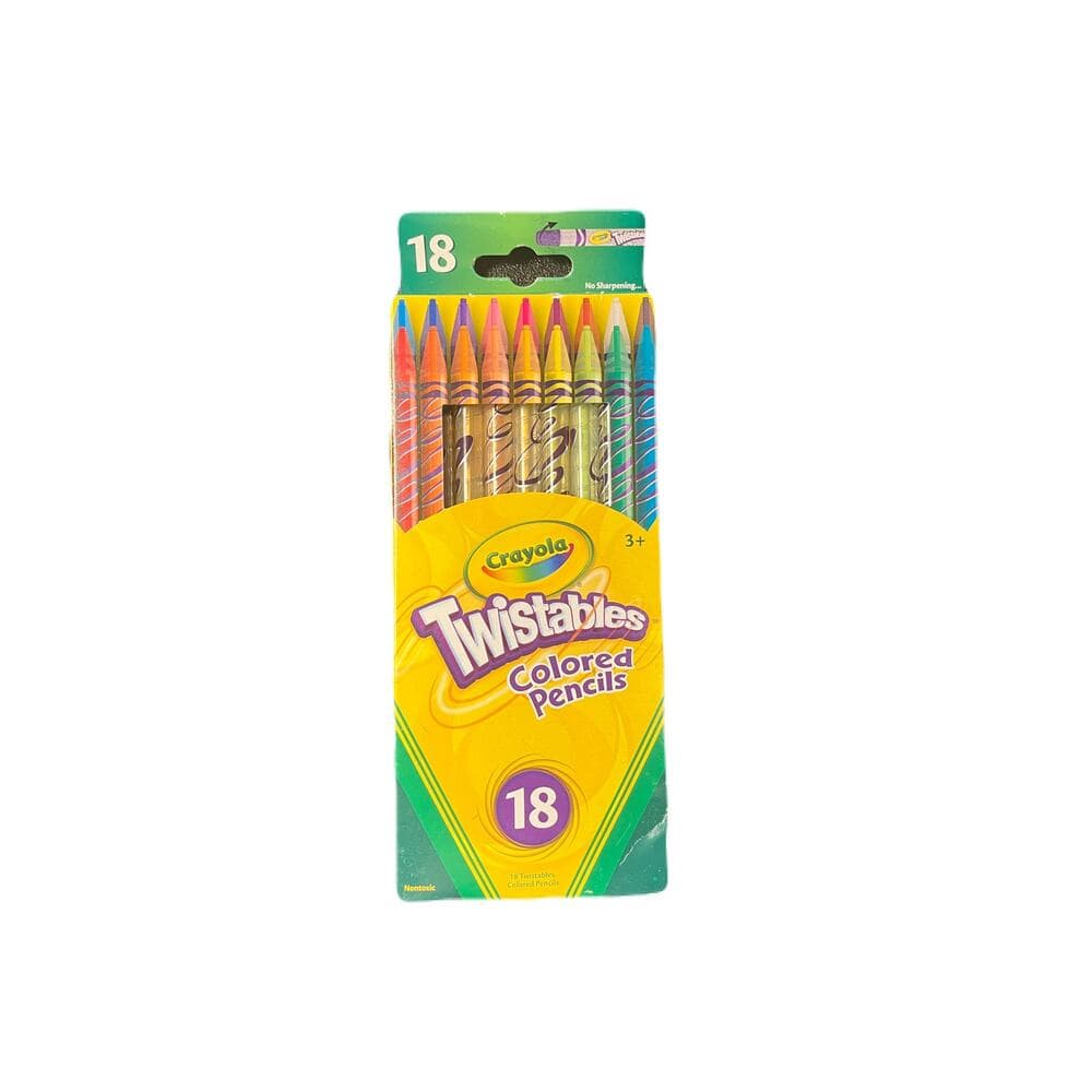 18 Crayola Twistables Colored Pencils Crayons - Thumbnail 3