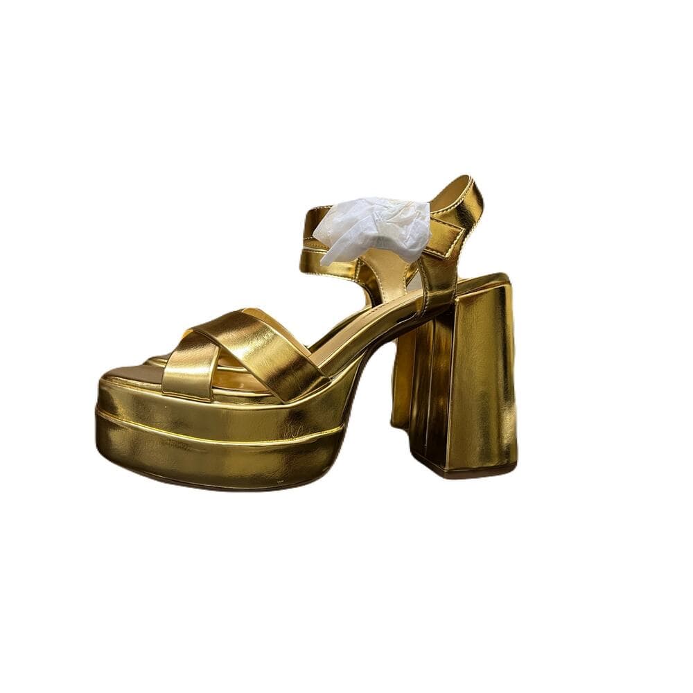 Dream Pairs Women’s Shoes Gold-Metallic Size 7.5 - Thumbnail 3
