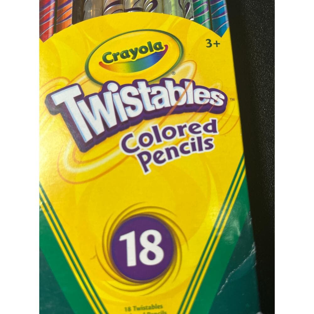 18 Crayola Twistables Colored Pencils Crayons - Thumbnail 2