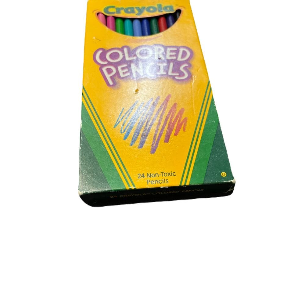 24 Crayola Colored Pencils Non-Toxic Pencils - Thumbnail 2