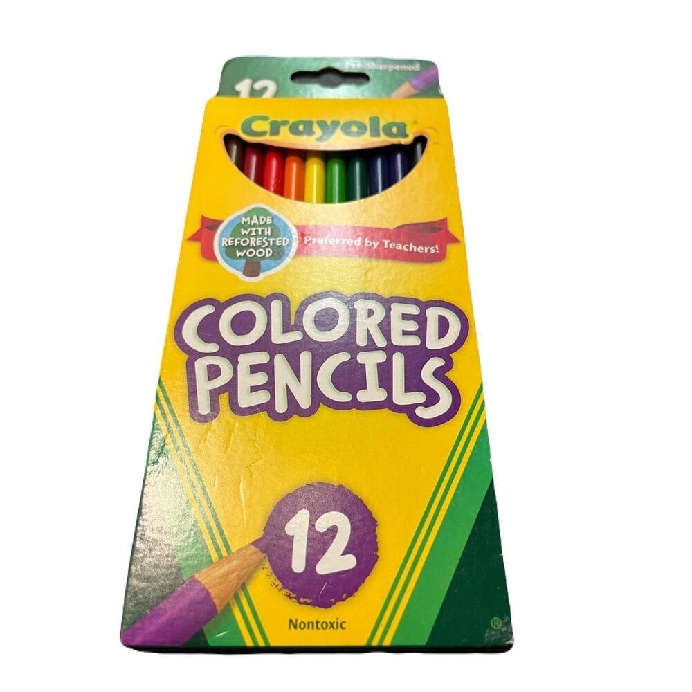 Crayola 12 Colored Pencils Crayons - Thumbnail 2