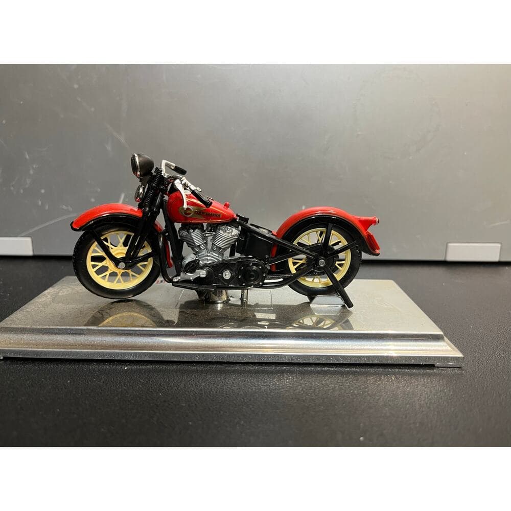 1936 EL Knucklehead Harley Davidson Toy motorcycle 5” W X 2” L - Thumbnail 3