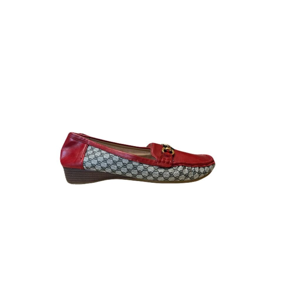 Fabcomfort Women’s Red & Gray Women’s Sandals Size 12 - Thumbnail 6