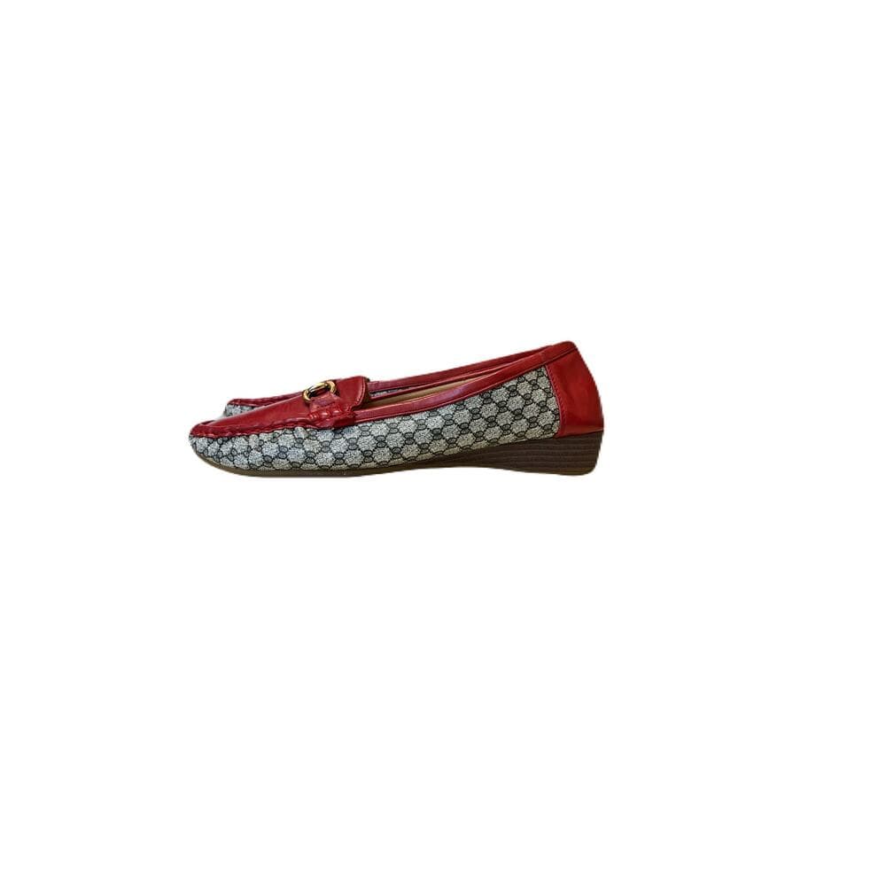 Fabcomfort Women’s Red & Gray Women’s Sandals Size 12 - Thumbnail 3