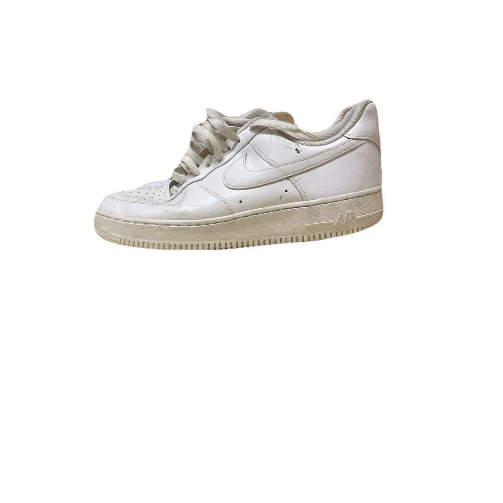 Nike Air Force 1 White Men's Size 10 Sneakers Shoes - Thumbnail 3