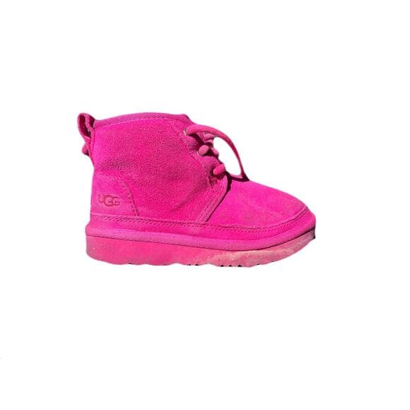 UGG Neumel II Chukka Suede Boots Rock Rose Baby Size 7 S/N 1017320T - Thumbnail 6