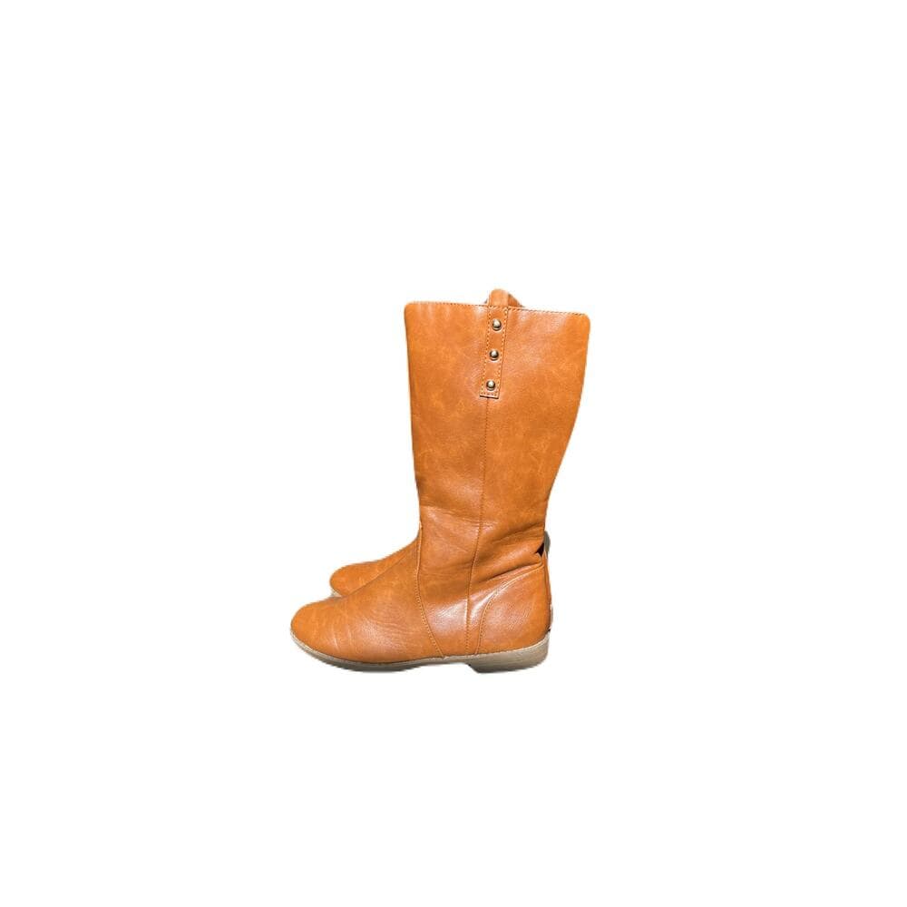 Children Place Boots For Girls Size 2 Brown RN59284 - Thumbnail 2